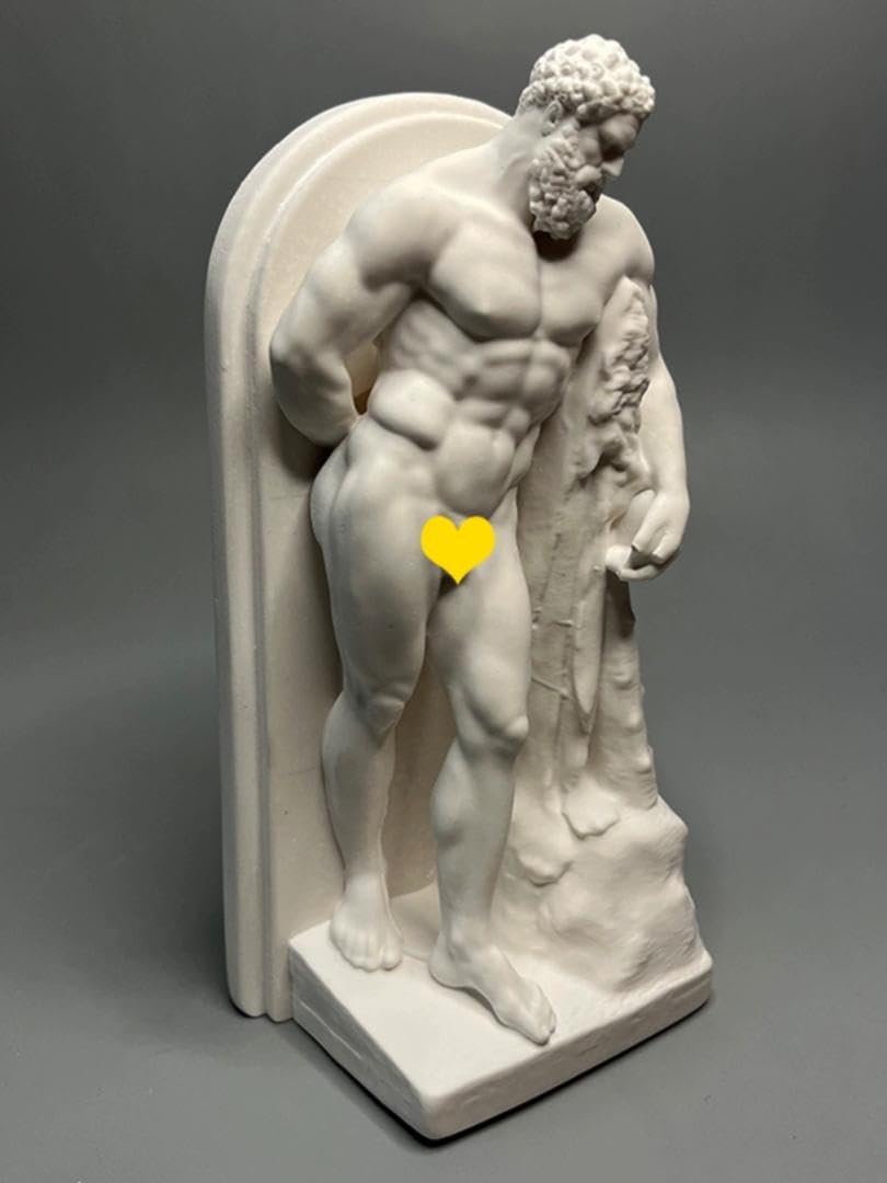 彫刻 ヘラクレス頭像 高さ50cm,美術デッサン教具,卓上 装飾品,工芸品美術品 彫刻 ヘラクレス頭像 高さ50cm,美術デッサン教具,卓上 装飾品